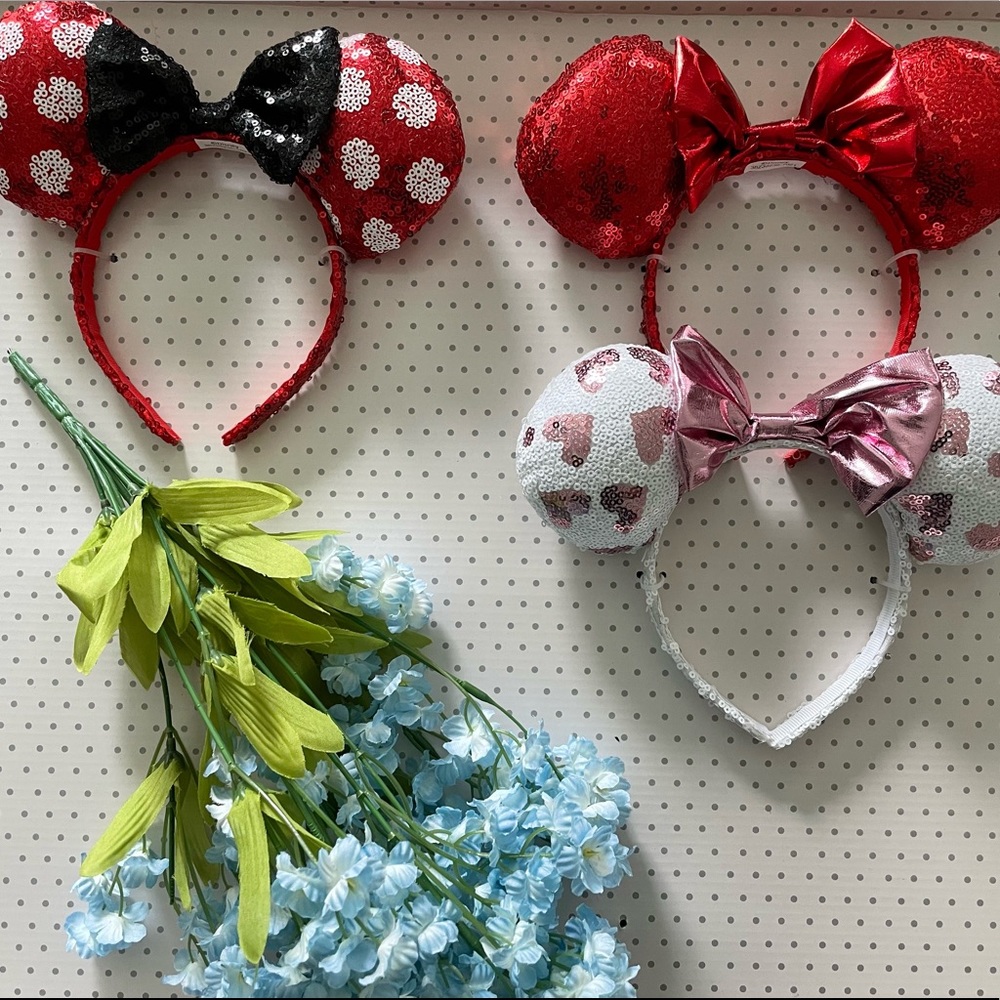 Minnie Mouse Headbands-Set of 3  (Disney)